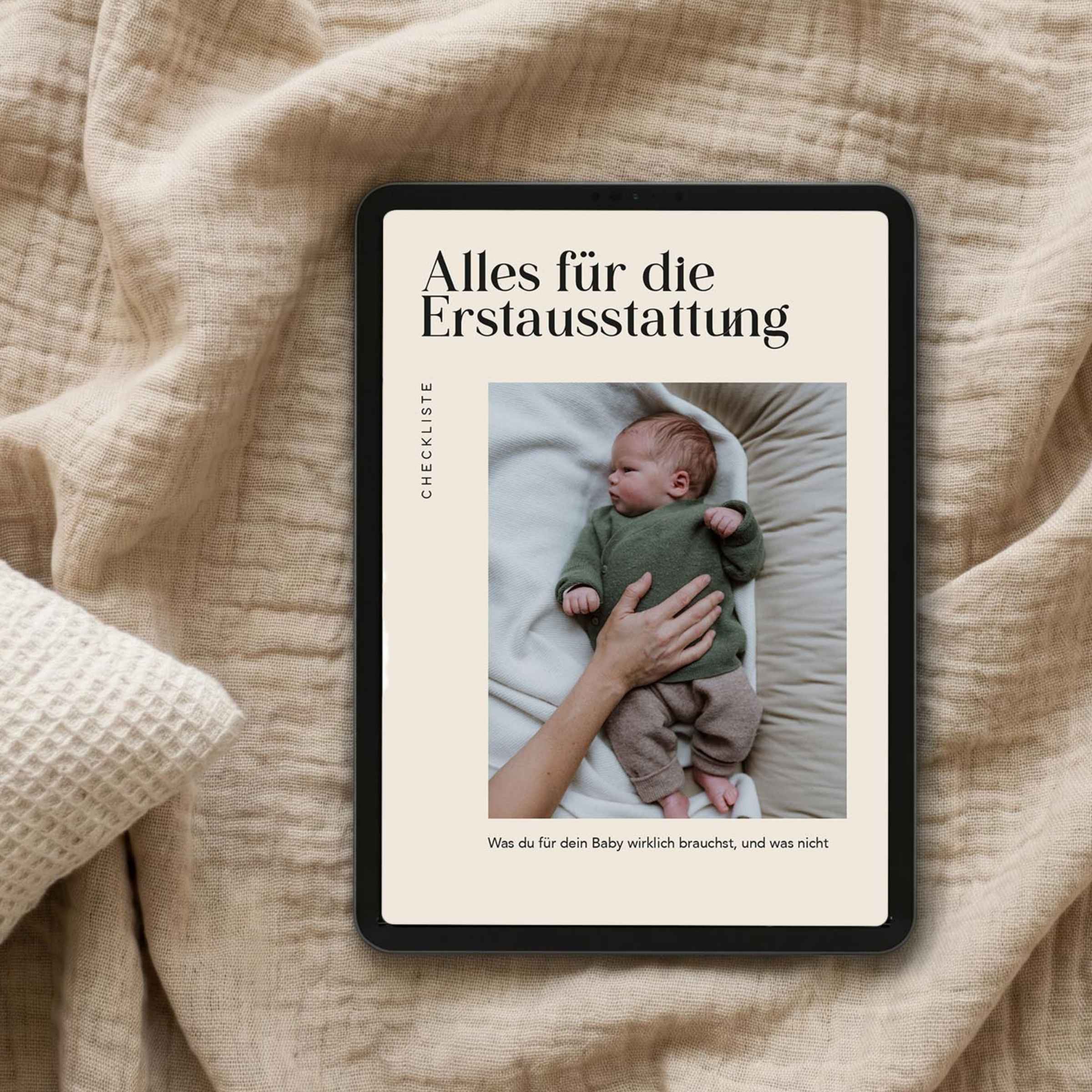 Checkliste Erstausstattung