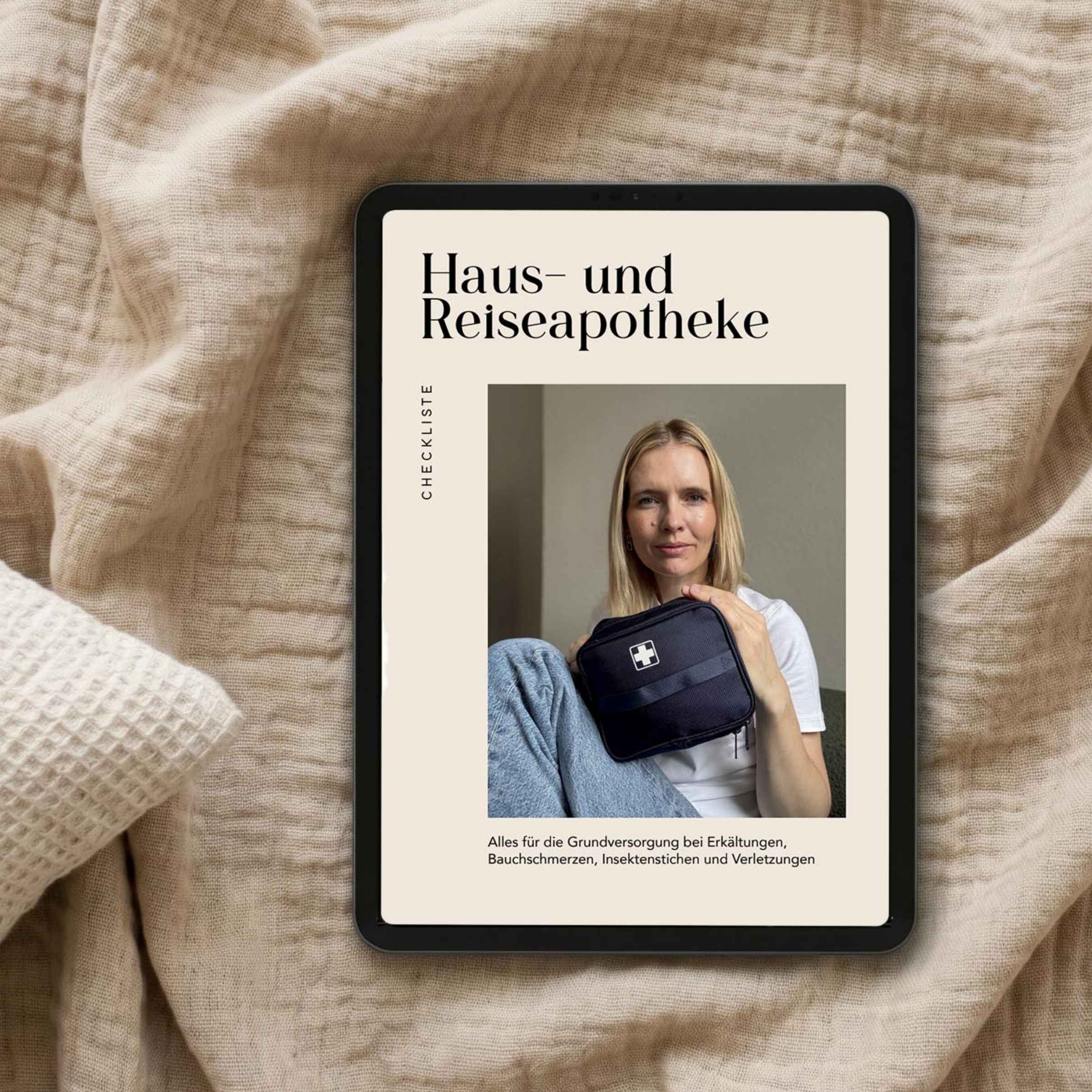 Checkliste Haus- & Reiseapotheke