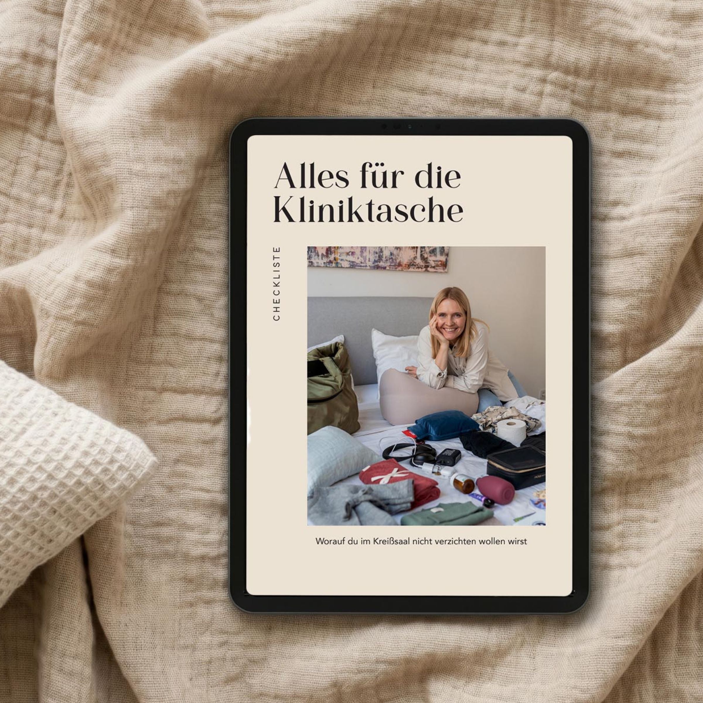 Checkliste Kliniktasche